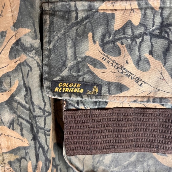 Vintage Golden Retriever Golden Bry Sportswear Trail Cover Camo Hunting Jacket - Picture 6 of 16